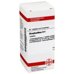 DHU Strophanthus D 4 Tabletten, 80 St> S