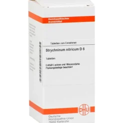 DHU Strychninum nitricum D 6 Tabletten, 80 St