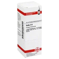 DHU Sulfur D 6 Dilution, 20 ml