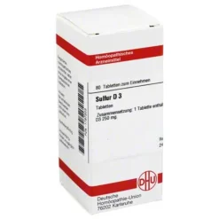 DHU Sulfur D 3 Tabletten, 80 St> S