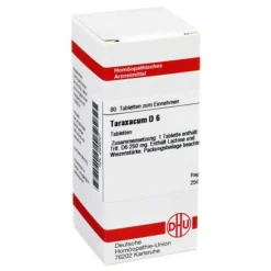 DHU Taraxacum D 6 Tabletten, 80 St