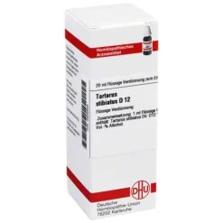 DHU Tartarus stibiatus D 12 Dilution, 20 ml> T