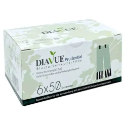 Diavue Prudential Blutzuckerteststreifen, 3X2X50 St> Teststreifen