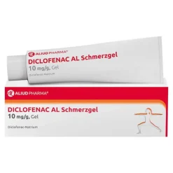 Aliud Pharma Diclofenac AL Schmerzgel, 150 g> Diclofenac|Verstauchungen & Prellungen