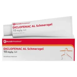 Aliud Pharma DICLOFENAC AL Schmerzgel, 50 g> Diclofenac|Verstauchungen & Prellungen