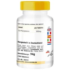 DL-Phenylalanin 500 mg Tabletten, 100 St