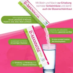 D-Mannose Plus 2000 mg Sticks, 30X2.47 g