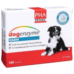 PhA Dogenzyme Darm magensaftresistent Filmtabletten vet. (für Tiere), 100 St> Magen & Darm