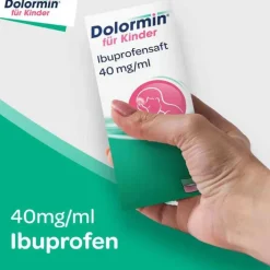 Dolormin ® für Kinder Ibuprofensaft 40 mg/ml , 100 ml><noscript><img width=