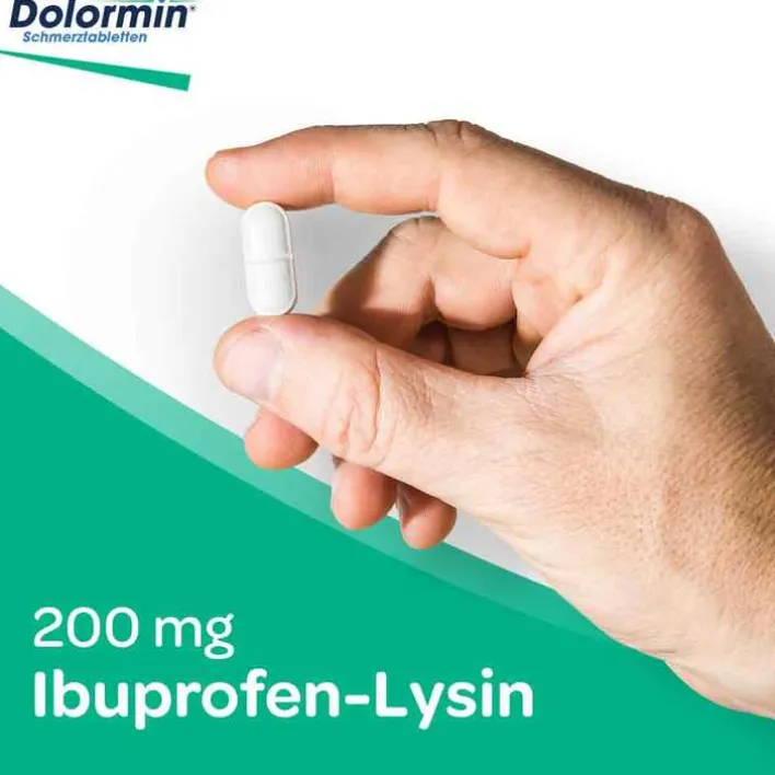 Dolormin ® mit Ibuprofen bei Kopfschmerzen, 30 St> Zahnschmerztabletten|Regelschmerzen Tabletten