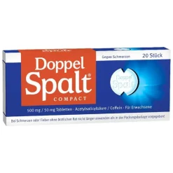 Spalt Doppel ® COMPACT Tabletten, 20 St> Kopfschmerztabletten|Ass-Acetylsalicylsäure
