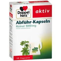 Doppelherz Abführ-Kapseln Rizinol 1000 mg, 30 St