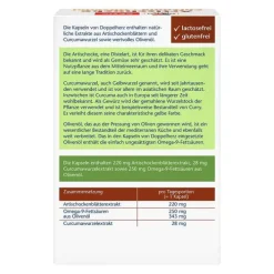 Doppelherz Artischocke Curcuma + Olivenöl Kapseln, 100 St><noscript><img width=