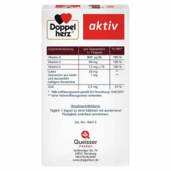 Doppelherz Augen Vital Sehkraft Kapseln, 90 St> Lutein|Augenvitamine