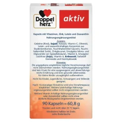 Doppelherz Augen Vital Sehkraft Kapseln, 90 St><noscript><img width=