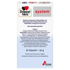 Doppelherz A-Z + Omega-3 all-in-one system Kapseln, 60 St