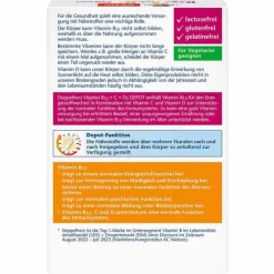 Doppelherz B12 + C + D3 Depot aktiv Tabletten, 30 St> Vitamin D (Colecalciferol)|Vitamin C (Ascorbinsäure)
