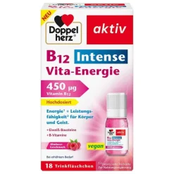 Doppelherz B12 Intense Vita-Energie Trinkflasche , 18 St