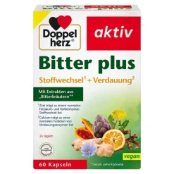 Doppelherz Bitter plus Kapseln, 60 St