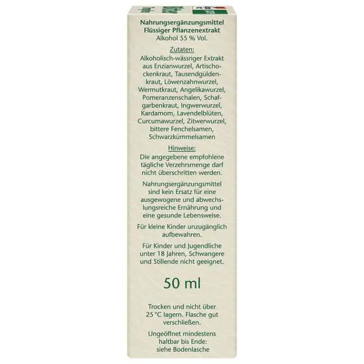 Doppelherz Bitter Tropfen pure, 50 ml