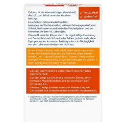 Doppelherz Calcium 700 + Vitamin D3 Tabletten, 30 St