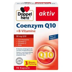 Doppelherz Coenzym Q10 + B Vitamine Kapseln, 90 St> Coenzym Q10