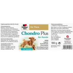 Doppelherz für Tiere Chondro Plus Tabletten für Hunde, 120 St><noscript><img width=