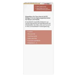 Doppelherz für Tiere Haut & Fell Öl für Hunde / Katzen, 250 ml