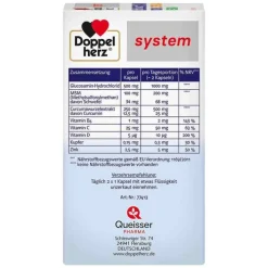 Doppelherz Glucosamin 1000 + Curcuma vegan syst.Kapseln , 60 St><noscript><img width=