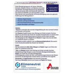 Doppelherz Glucosamin 1200 Duo system Kombipackung, 60 St> Glucosamin-Chondroitin