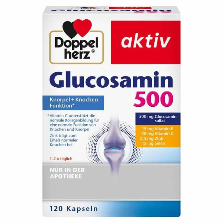 Doppelherz Glucosamin 500 Kapseln, 120 St