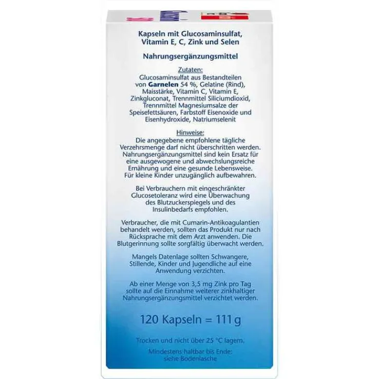 Doppelherz Glucosamin 500 Kapseln, 120 St