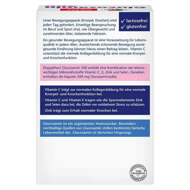 Doppelherz Glucosamin 500 Kapseln, 120 St