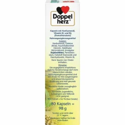 Doppelherz Hanföl Kapseln, 80 St