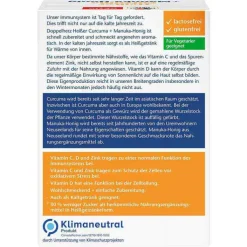 Doppelherz heißer Curcuma + Manuka-Honig Granulat, 10 St