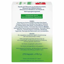 Doppelherz Knoblauch Kapseln mit Mistel + Weißdorn + Vitamin B1, 270 St><noscript><img width=