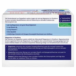 Doppelherz Magnesium 400 Citrat system Granulat, 60 St