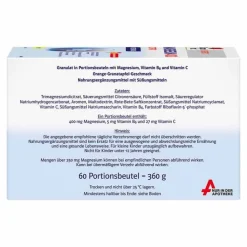Doppelherz Magnesium 400 Citrat system Granulat, 60 St
