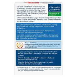 Doppelherz Magnesium 500 für die Nacht Tabletten, 30 St