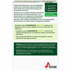 Doppelherz Magnesium 400 Pur system Kapseln, 60 St