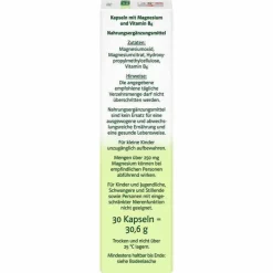 Doppelherz Magnesium 400 Pur system Kapseln, 30 St><noscript><img width=