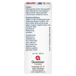 Doppelherz Melatonin Direct Schneller Einschlafen, 20 St> Melatonin Tabletten