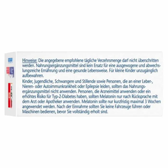 Doppelherz Melatonin Tabletten, 120 St> Melatonin Tabletten