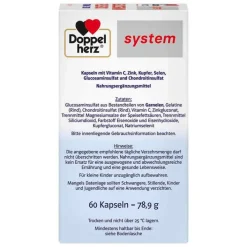 Doppelherz system Glucosamin Plus 800 Kapseln, 60 St><noscript><img width=