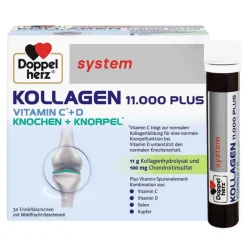 Doppelherz system Kollagen 11000 Plus Ampullen, 30X25 ml> Kollagen