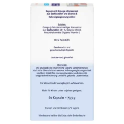 Doppelherz system Omega-3 Konzentrat Kapseln, 60 St