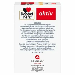 Doppelherz Vitamin C 1000 + D3 + Zink Direct Pellets, 40 St