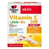 Doppelherz Vitamin C 500 + Zink + D3 Depot Direct Pel., 40 St> Zink|Vitamin D (Colecalciferol)