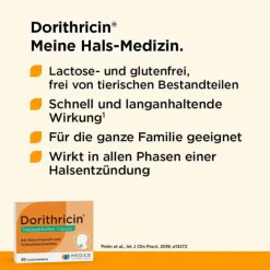 Dorithricin ® Halstabletten Classic bei Halsschmerzen, 20 St><noscript><img width=