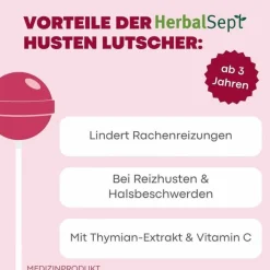 Dr. Theiss Herbalsept Husten Lutscher Kids, 6 St><noscript><img width=